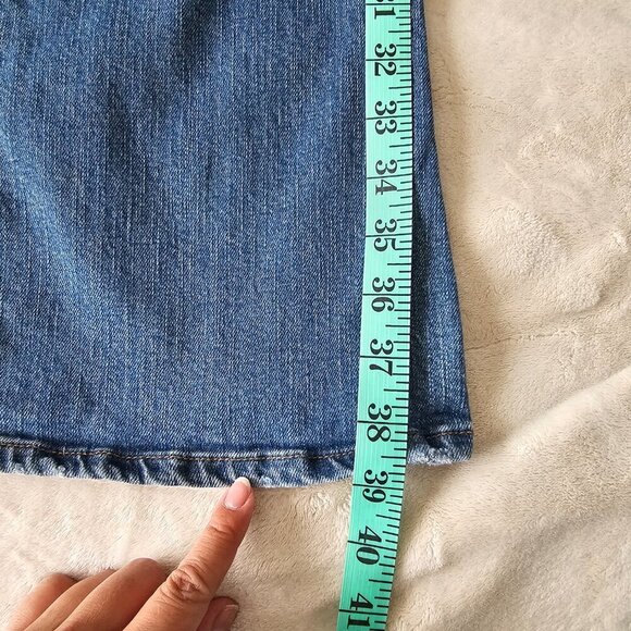 Mavi 596 Marie Flare Sexy Low Rise Slim Jeans, Women's 27/32 Blue Wash - Picture 9 of 11